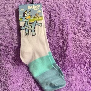 Kids Socks - White and Blue